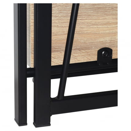 Стеллаж на металлокаркасе БРАБИКС ЛОФТ СХ-001 Дуб натуральный / BRABIX LOFT SH-001_4