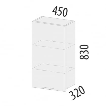 Шкаф кухонный (лев/прав) Дакота 103.22_5