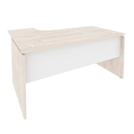 Стол эргономичный правый ОНИКС О.СА-4Р Денвер Светлый/Белый / ONIX O.SA-4R_0