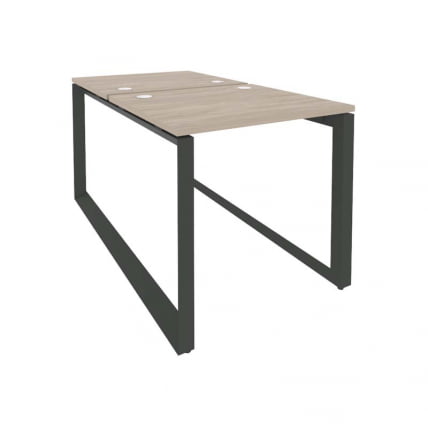 Рабочая станция на О-образном м/к ОНИКС О.МО-Д.РС-2.0.7 Дуб Аттик/Антрацит / ONIX O.MO-D.RS-2.0.7_0