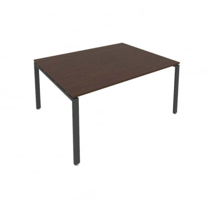 Переговорный стол (1 столешница) Метал Сйстем Б.ПРГ-1.4 Венге/Антрацит / Metal System_0