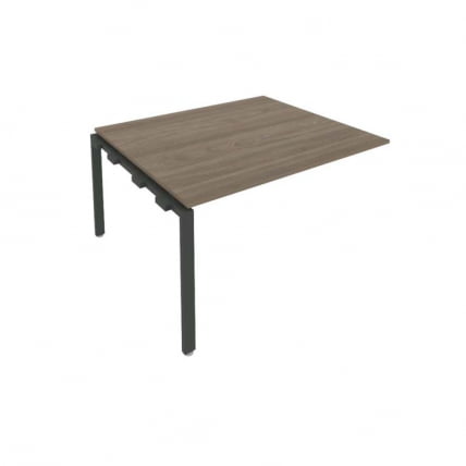 Проходной наборный элемент переговорного стола Метал Сйстем Б.ППРГ-3 Вяз/Антрацит / Metal System_0