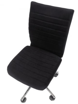 Офисное кресло CХАИРМАН 033 велюр Черный / CHAIRMAN_9