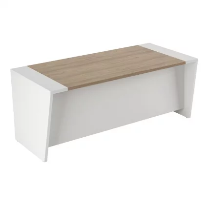 Стол письменный с глянцевой панелью АСТИ АСТ33911221 Вяз Белый / ASTI AST33911221_0