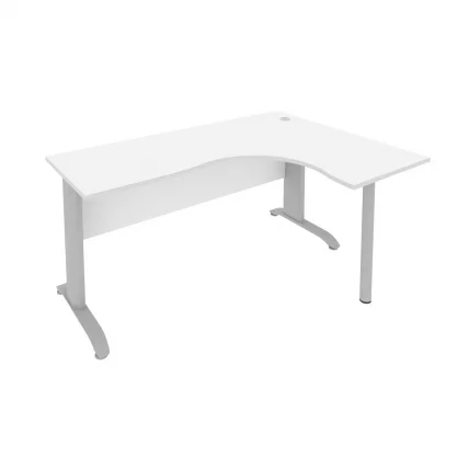 Стол криволинейный правый Рива ПЛ.СА-4 Пр Белый / Riva_0