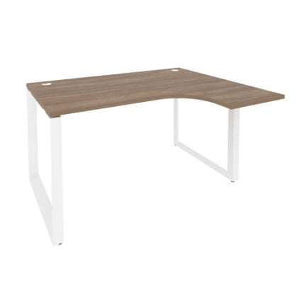 Стол эргономичный правый на О-образном м/к ОНИКС О.МО-СА-3Р Дуб Аризона/Белый / ONIX O.MO-SA-3R_0