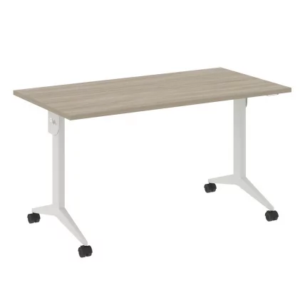 Стол складной мобильный КС-Пулл КС.М-3.7 Дуб Аттик/Белый / X-Pull X.M-3.7_0