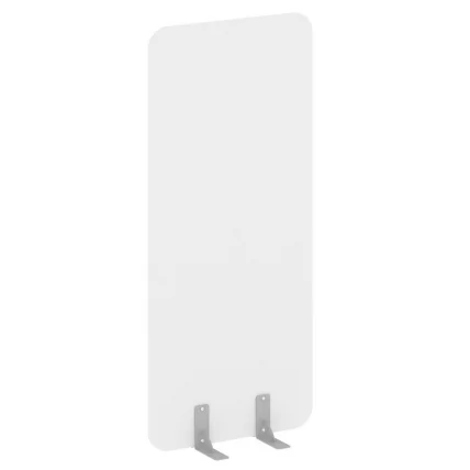 Перегородки на металлических опорах на фетровых подпятниках Р-лине ДП.Ф-80-180 Белый Бриллиант / R-line DP.F-80-180_0