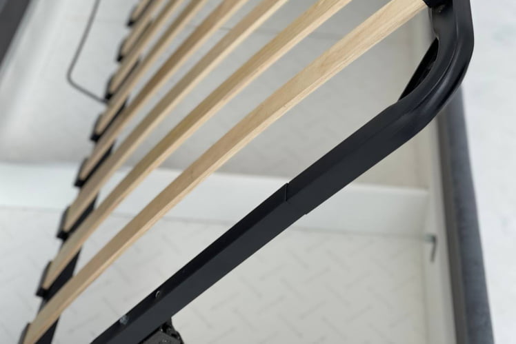 Кровать  0.9 Альба (Софа) КМ.С-16 графит (велюр) / КМ.S-16_2