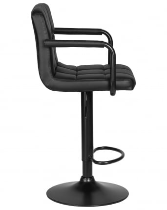 Стул барный ДОБРИН КРУГЕР АРМ БЛАCК (черный) / DOBRIN KRUGER ARM BLACK_2