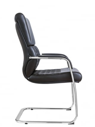 Кресло офисное Еверпроф Пресидент CФ Экокожа Черный / Everprof President CF_2