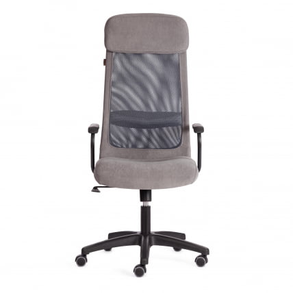 Кресло ПРОФИТ (мп) ПРОФИТ (мп) флок/ткань, серый, 29/В-12 / PROFIT PROFIT 29/W-12_4