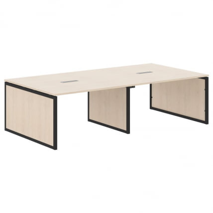 Конференц-стол КСТЕН-КП КСКПСCТ 2714 Бук Тиара Антрацит / XTEN-QP XQPSCT_0