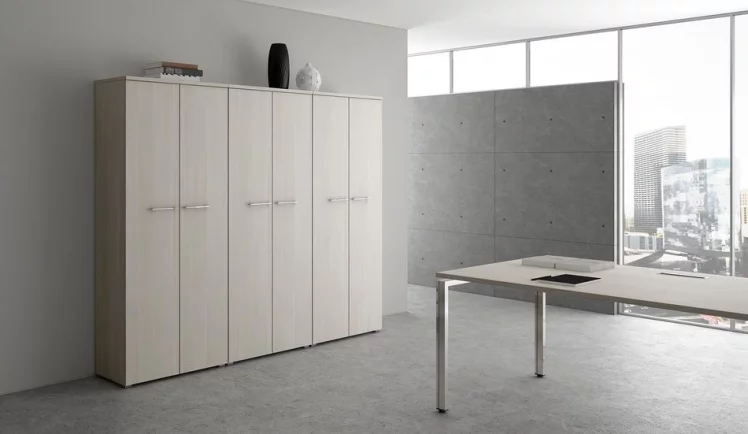 Стол системы БЭНЧ, переговорный, начальный ГЛОСС ЛИНЕ НСПН-П.927 Иворй / GLOSS LINE Ivory_1