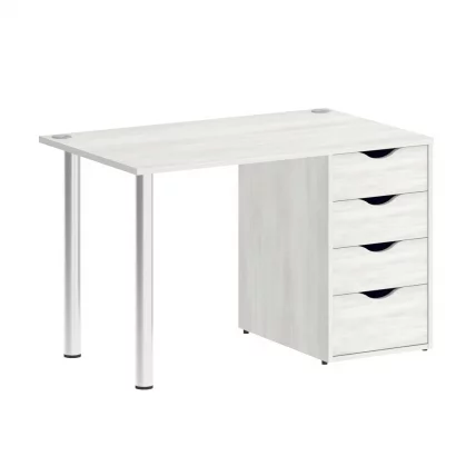 Стол письменный ХОМЕ ОФФИCЕ ВР.СП-3-118.4 Снежная Платина / HOME OFFICE VR.SP-3-118.4_0