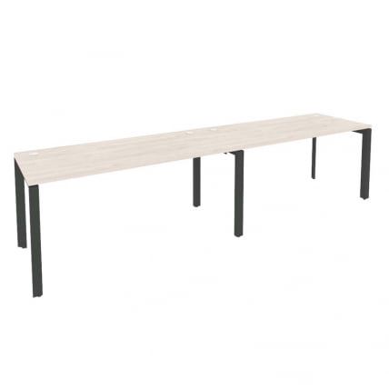 Рабочая станция на П-образном м/к ОНИКС О.МП-РС-2.4.7 Денвер Светлый/Антрацит / ONIX O.MP-RS-2.4.7_0