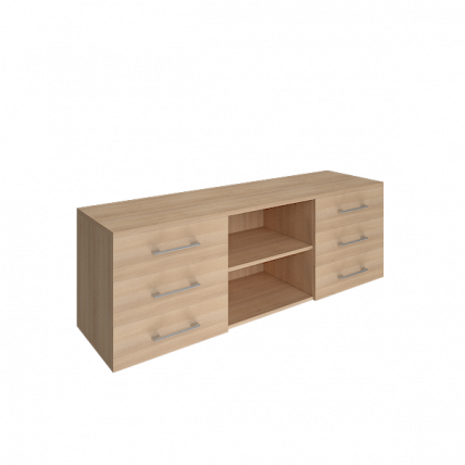 Тумба модульная трехсекционная ЙАЛТА ЛТ-ТС 3.1 Акация Лорка / YALTA LT-TS_0