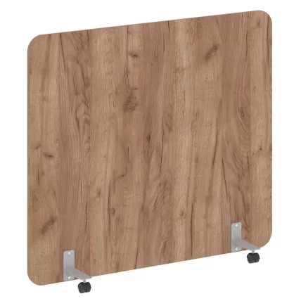 Перегородка на металлических опорах, на роликах Р-лине ДП.Р-160-140 Дуб Табак / R-line DP.R-160-140_0