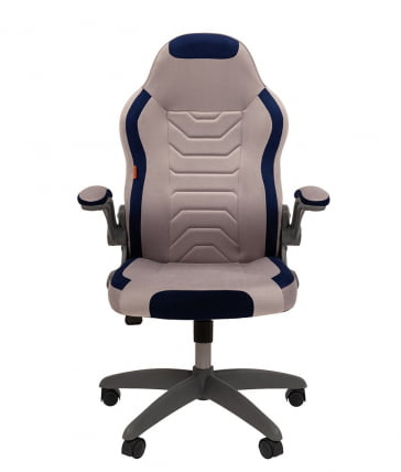 Кресло для геймеров CХАИРМАН ДРАЙВ (ГАМЕ) 50 Серый-синий / CHAIRMAN (GAME)_1