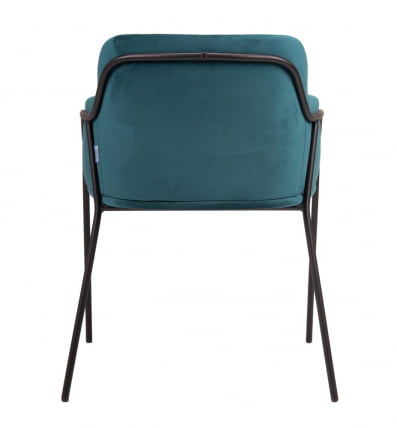 Стул Стрике блаcк Акуамарин / Strike black Aquamarin_4