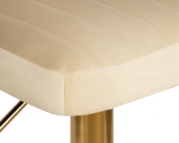 Стул барный ДОБРИН CХАРЛЙ ГОЛД (бежевый велюр (МДЖ9-10)) / DOBRIN CHARLY GOLD (MJ9-10))_7
