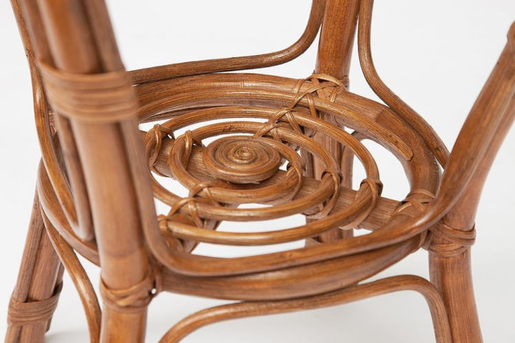 Комплект ( диван + 2 кресла + стол со стеклом ) /с подушками/ ротанг, кр:61х67х78,5см, дв:108х66х78,5см, ст:Д60х56,5см, коко бровн (коричневый кокос) / ст:D60х56,5см, coco brown_10