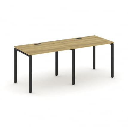 Рабочая станция на 2 места CОНCЕПТ CН.ОРС-001 Дуб Винченцо Антрацит / CONCEPT CN.ORS-001_0