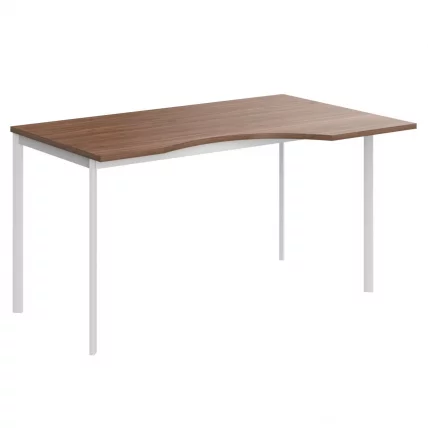 Стол эргономичный ИМАГО-С CА-2С(Л/Р) ясень шимо белый полуматовый / IMAGO-S CA-2S(L/R)_0