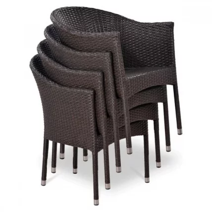 Кресло плетеное Й350Г-В53 Бровн / Y350G-W53 Brown_6