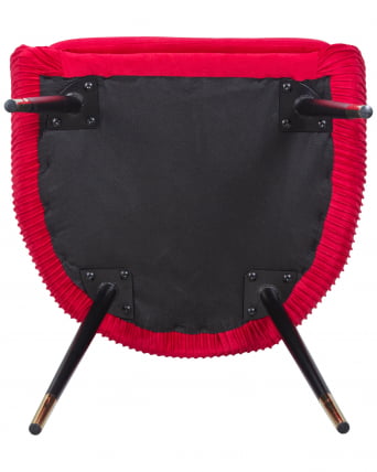 Стул обеденный ДОБРИН МАРЙ Малиновый велюр 1922-14 / DOBRIN MARY_6