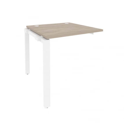 Наборный элемент рабочей станции на П-образном м/к ОНИКС О.МП-1.НРС-0.8 Дуб Аттик/Белый / ONIX O.MP-1.NRS-0.8_0