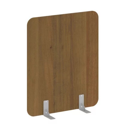 Перегородки на металлических опорах на фетровых подпятниках Р-лине ДП.Ф-100-120 Орех Гварнери / R-line DP.F-100-120_0