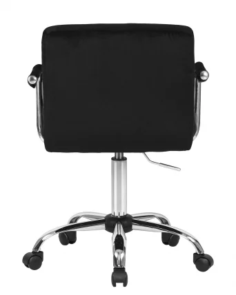 Офисное кресло для персонала ДОБРИН ТЕРРЙ Черный велюр МДЖ9-101 / DOBRIN TERRY MJ9-101_4