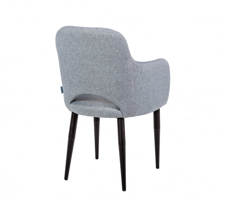 Стул с подлокотниками Ледгер Сканди Грей Черн / Ledger_3