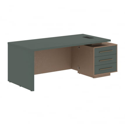 Стол руководителя правый ВЕЛИОН ВCТ 2090 Р Нефрит Кобра / VELION VCT R_0