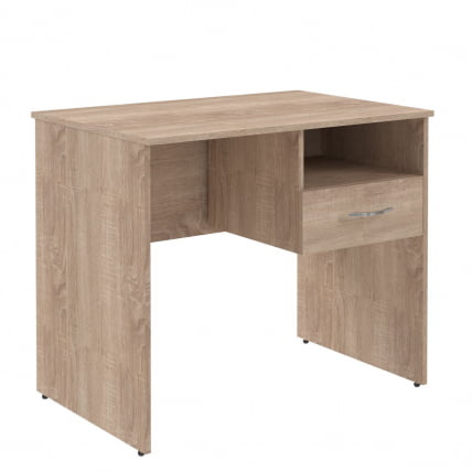 Стол письменный (С-900) Р с правой подвесной тумбой Дуб Сонома Светлый / (S-900) R_0