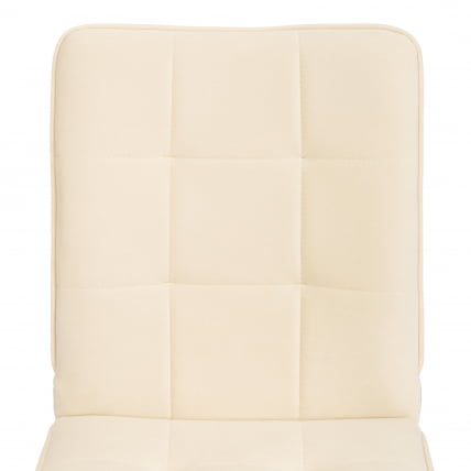 Кресло ОНЕ флок , молочный, 4 / ONE_5