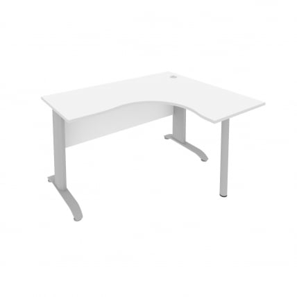 Стол криволинейный правый Рива ПЛ.СА-3 Пр Белый / Riva_0