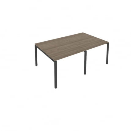 Переговорный стол (2 столешницы) Метал Сйстем Б.ПРГ-2.1 Вяз/Антрацит / Metal System_0