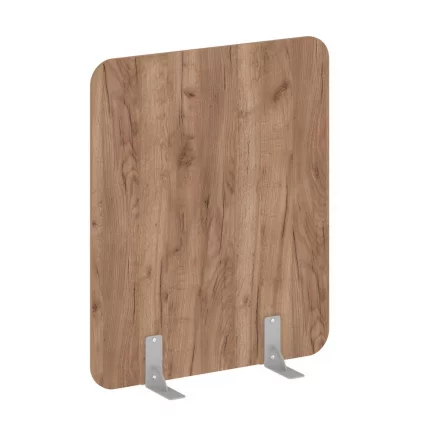 Перегородки на металлических опорах на фетровых подпятниках Р-лине ДП.Ф-100-120 Дуб Табак / R-line DP.F-100-120_0