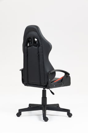 Кресло спортивное ТопЧаирс Вйверн черно-красный / TopChairs Wyvern_5