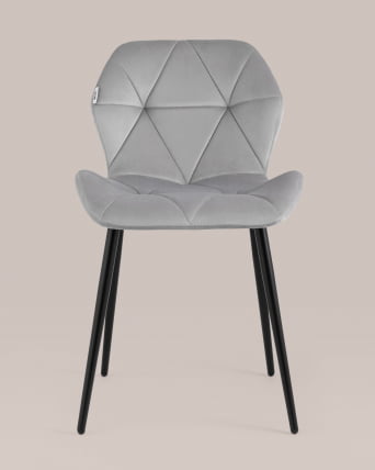 Стул Эдвин велюр Серый_3