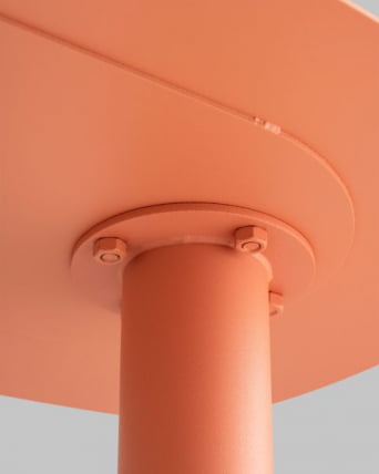 Журнальный столик Еанна С металл коралловый / Eanna S_11