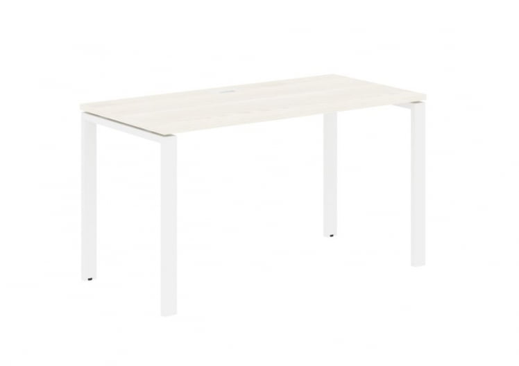 Стол письменный ЕДИС ЕУСТ 1367 Ясень Траун Белый / EDIS EUST_0