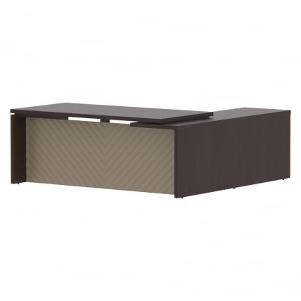 Стол руководителя левый Торр ЛУКС ТЛCТ 2020 Л Венге Магия Капучино / Torr LUX TLCT L_0