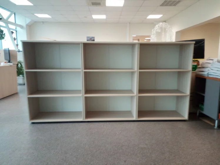 Шкаф средний открытый Глассй 6.12.101 Туя / Glassy_1