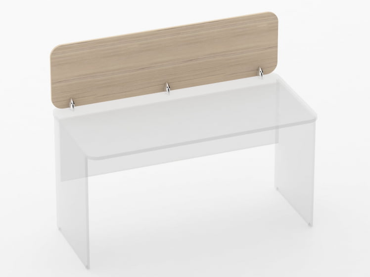 Экран разделительный прямой Глассй 5.14.14 Туя / Glassy_0