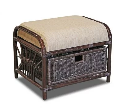 Пуф с 1 выдвижным ящиком 12/20 венге матовый_0