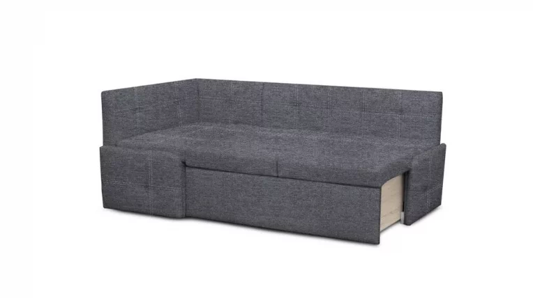 Кухонный уголок Вена рогожка Савана Плус Графит / Savana Plus Grafit_0