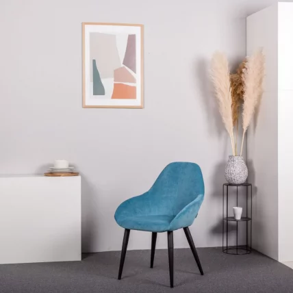 Стул Кент Блю/Черный / Kent_6